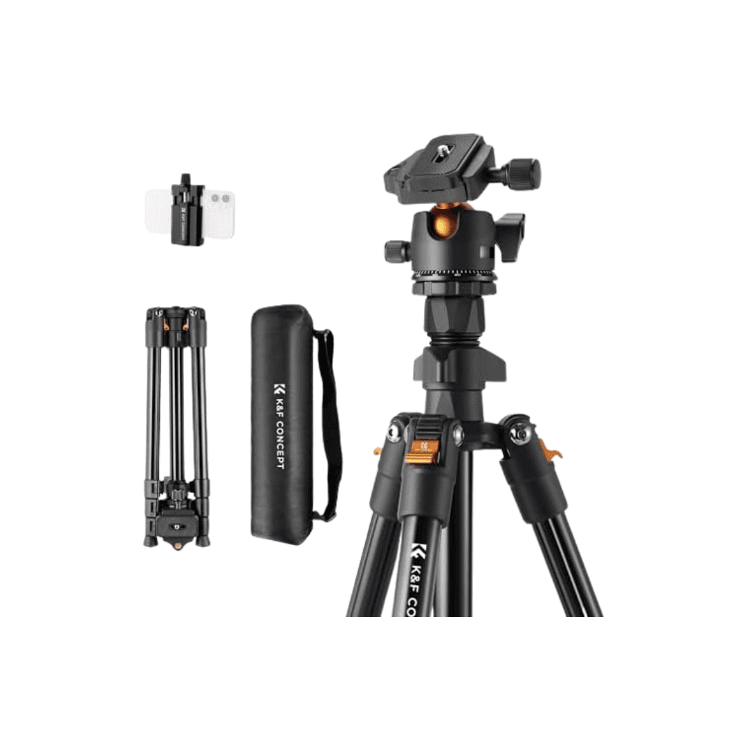 K&F Concept 64" Lightweight Camera Tripod