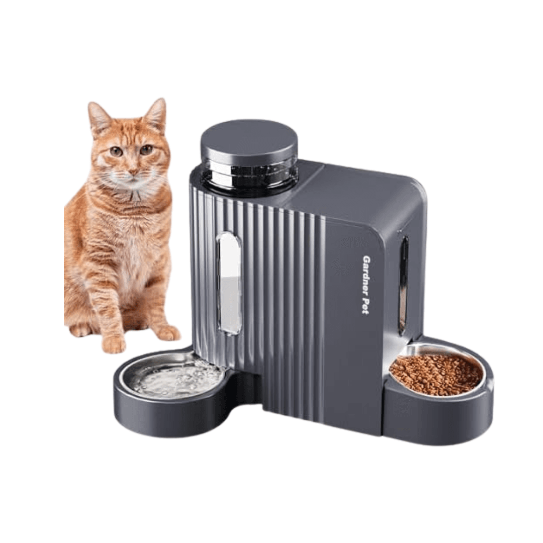 Gardner Gravity Feeder & Water Dispenser (Stainless, 2×0.8 gal)