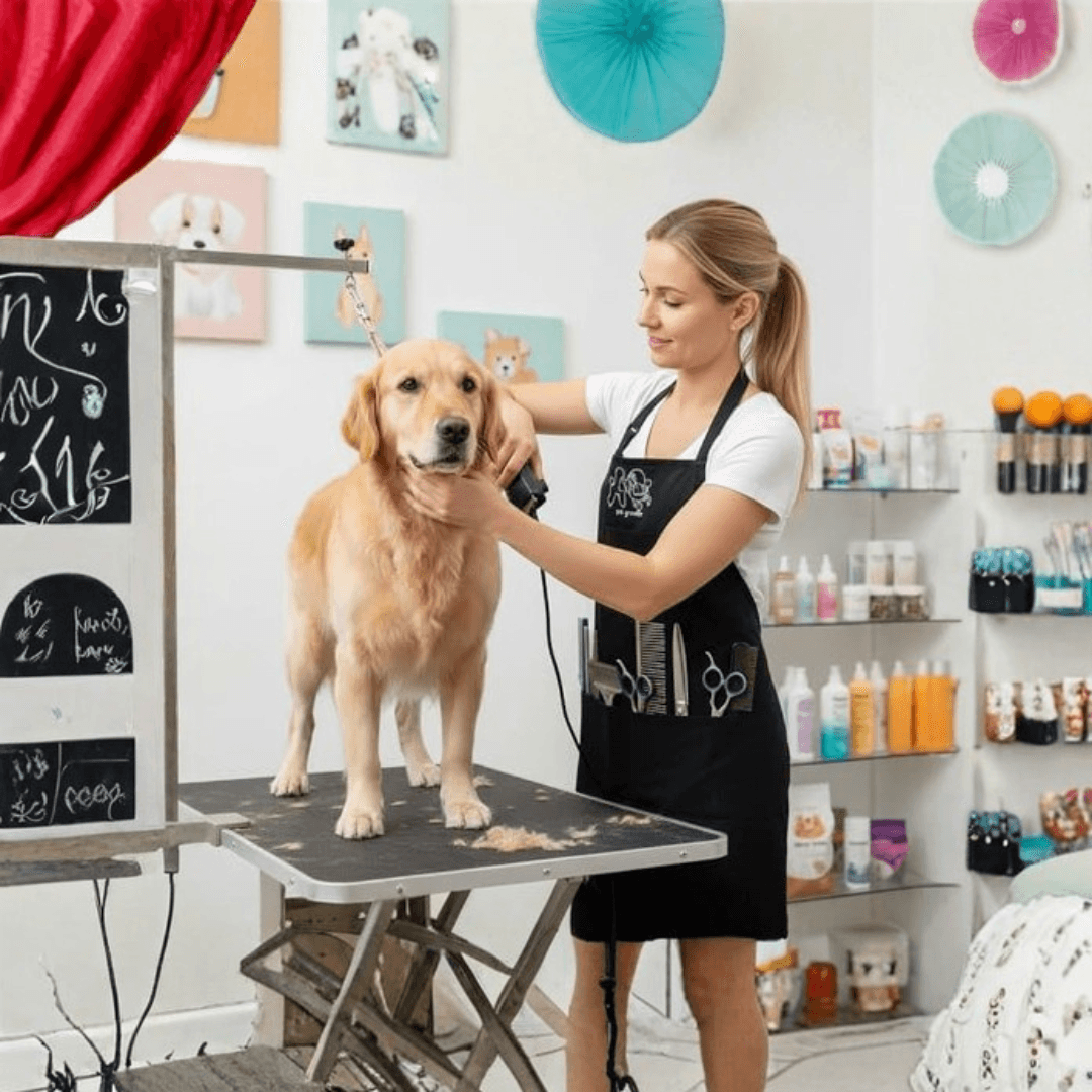 Pet Grooming Smock - Waterproof Apron