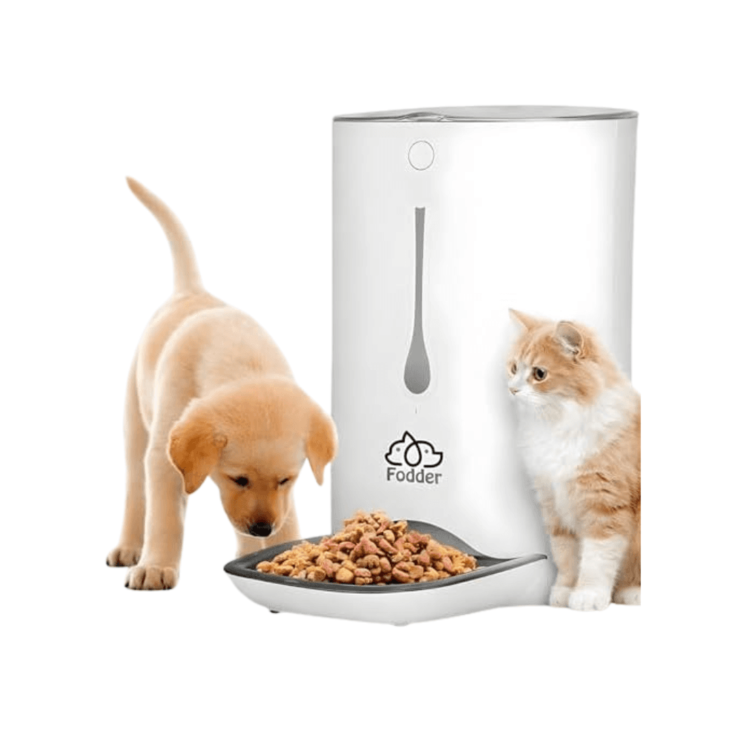 Smart Automatic Pet Feeder (7L, Voice Recorder)